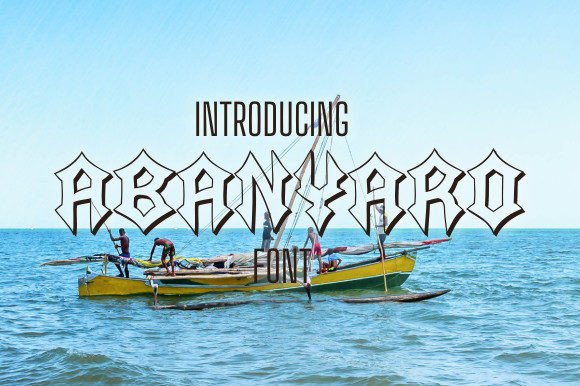 Abanyaro: A Bold Blackletter for Modern Brand Identity