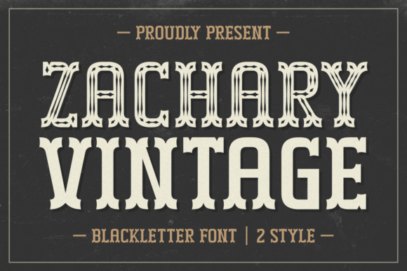 Elevating Visual Identity: The Strategic Application of Zachary Vintage Typography