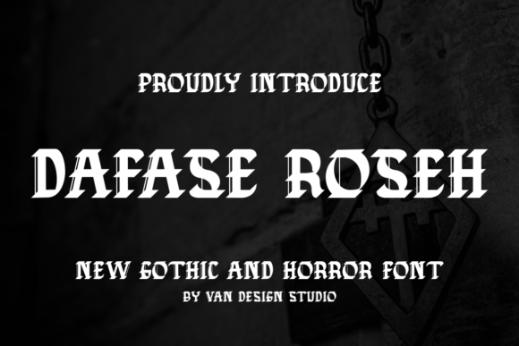 Evaluating Dafase Roseh: A Strategic Look at Bold Blackletter Typography for Modern Design