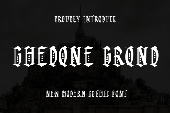 Evaluating Ghedone Grond: A Strategic Look at Bold Blackletter Typography