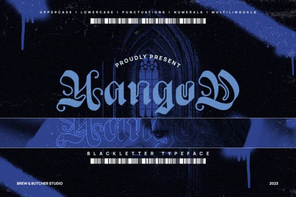 Hangod: The Bold, Gothic Calligraphy Font for Striking Designs