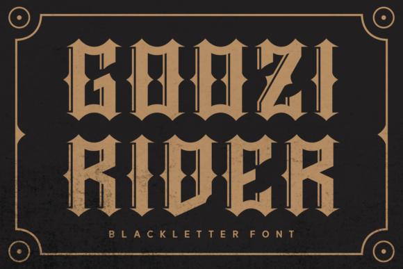 Unleash Dark Attitude: Why Goozi Rider Defines Bold Branding
